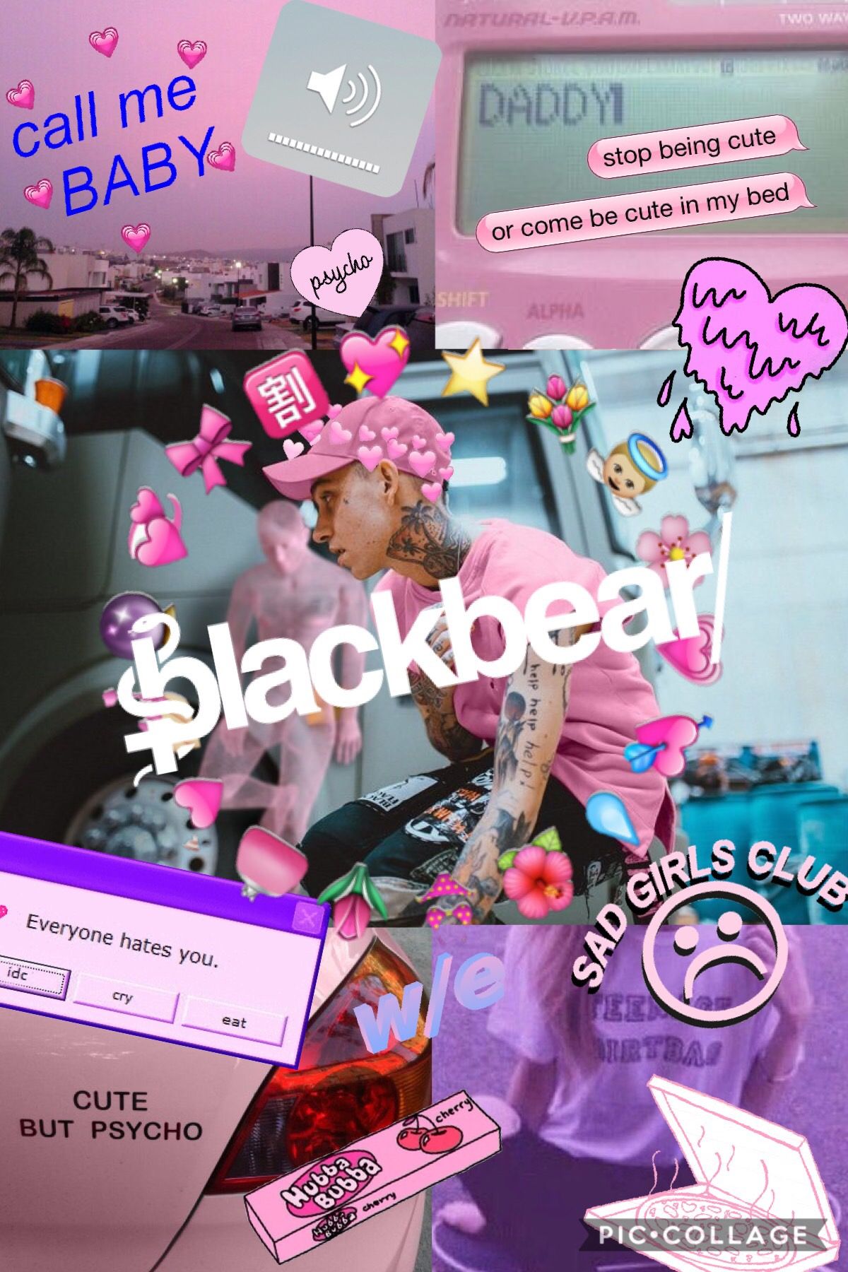 Blackbear Collage - HD Wallpaper 