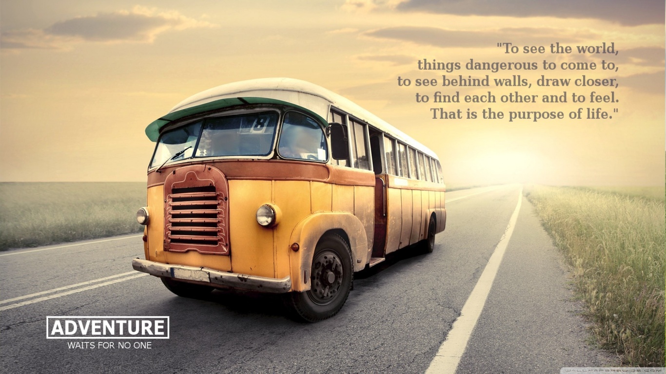 Secret Life Of Walter Mitty Bus - HD Wallpaper 