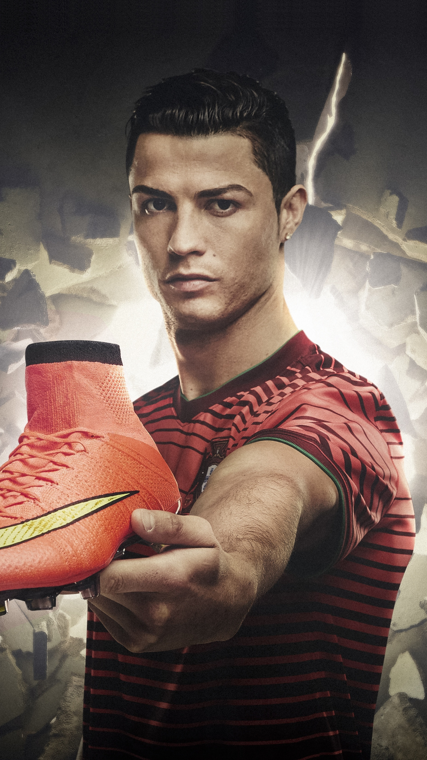 Cristiano Ronaldo, Celebrity, Photoshoot, Player, Wallpaper - Cristiano Ronaldo With Nike - HD Wallpaper 