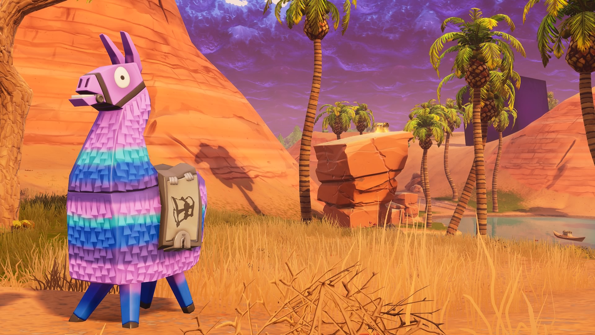 Llama Fortnite Wallpaper 4k 1920x1080 Wallpaper Teahub Io