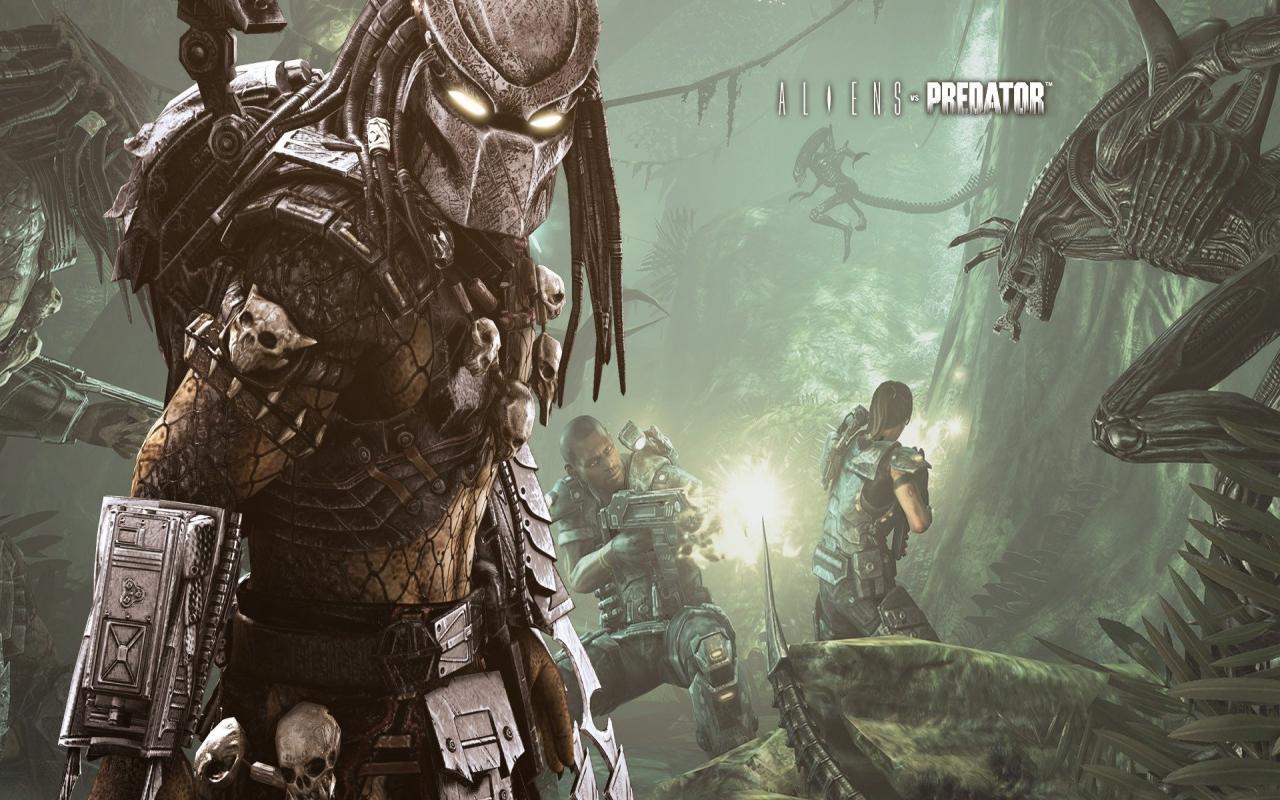 Alien Vs Predator Wallpaper - HD Wallpaper 