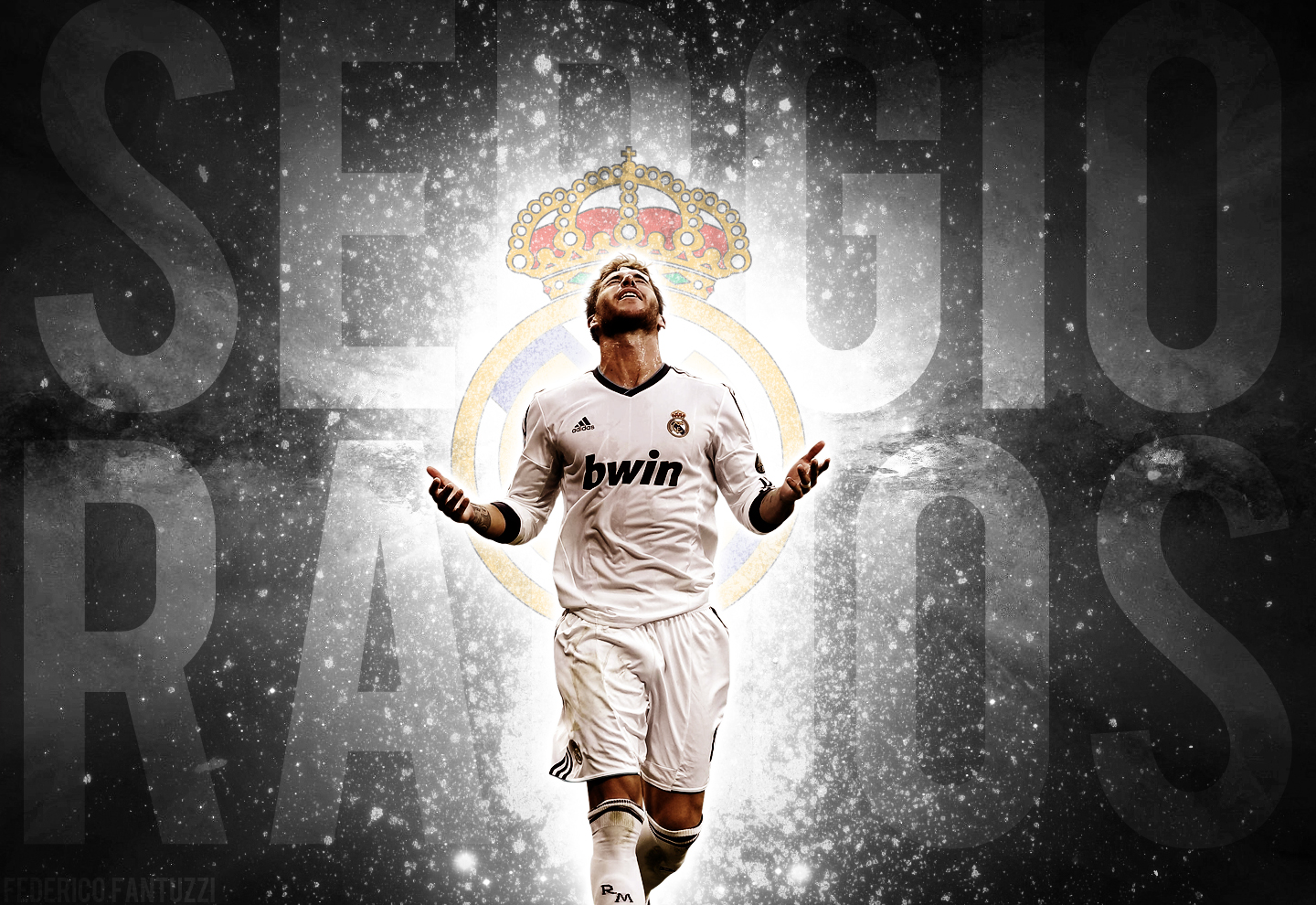 Sergio Ramos Wallpaper - Sergio Ramos And Real Madrid - HD Wallpaper 