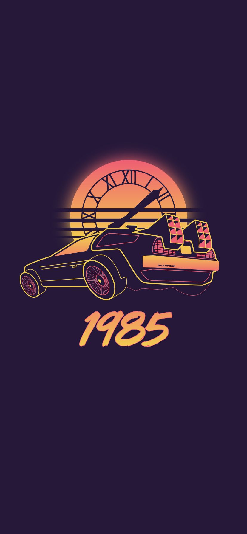 Back To The Future Iphone - HD Wallpaper 