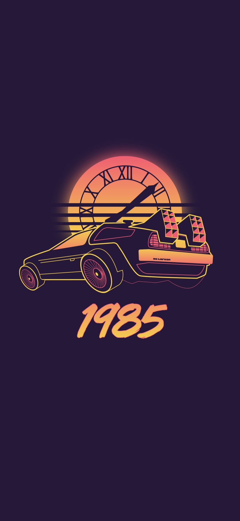 Back To The Future Iphone 828x1792 Wallpaper Teahub Io