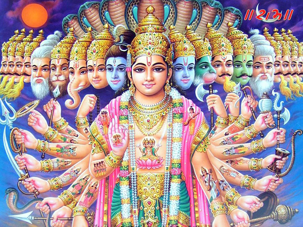 Lord Vishnu Wallpaper Hd - Hindu Gods - HD Wallpaper 