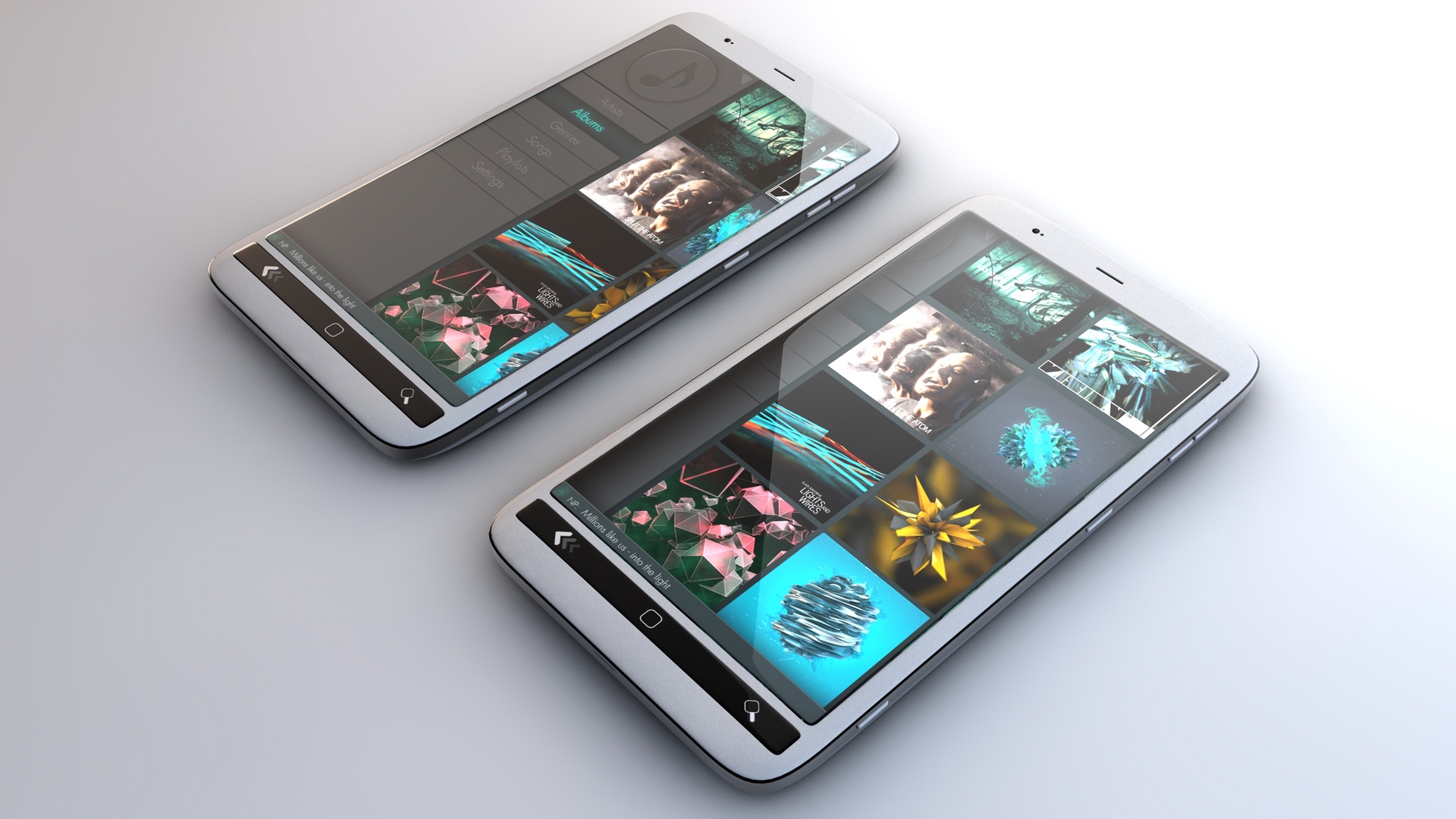 Wallpaper Phones, Touch Screen, Icons - Phones - HD Wallpaper 