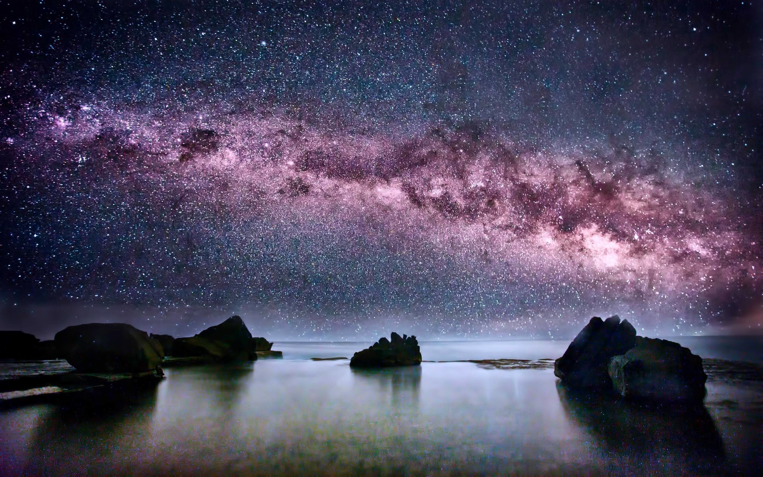 Milky Way Wallpapers - Most Beautiful Milky Way - HD Wallpaper 