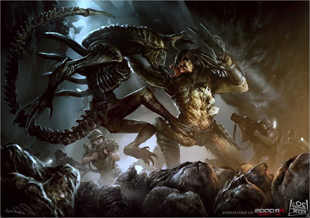 Alien Vs Predator 2016 4k Wallpapers - Pc Game - HD Wallpaper 