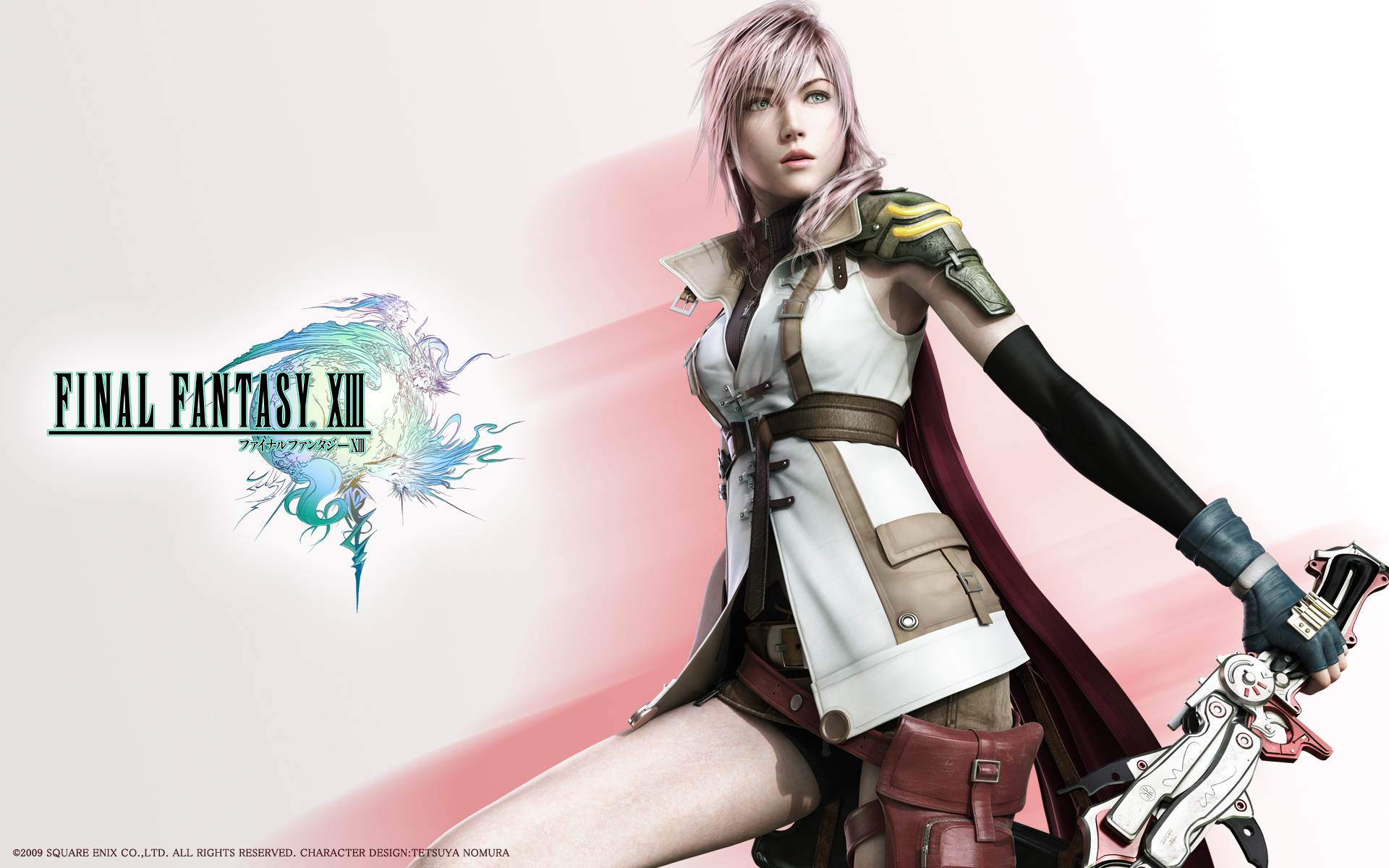 Lightning Final Fantasy - HD Wallpaper 