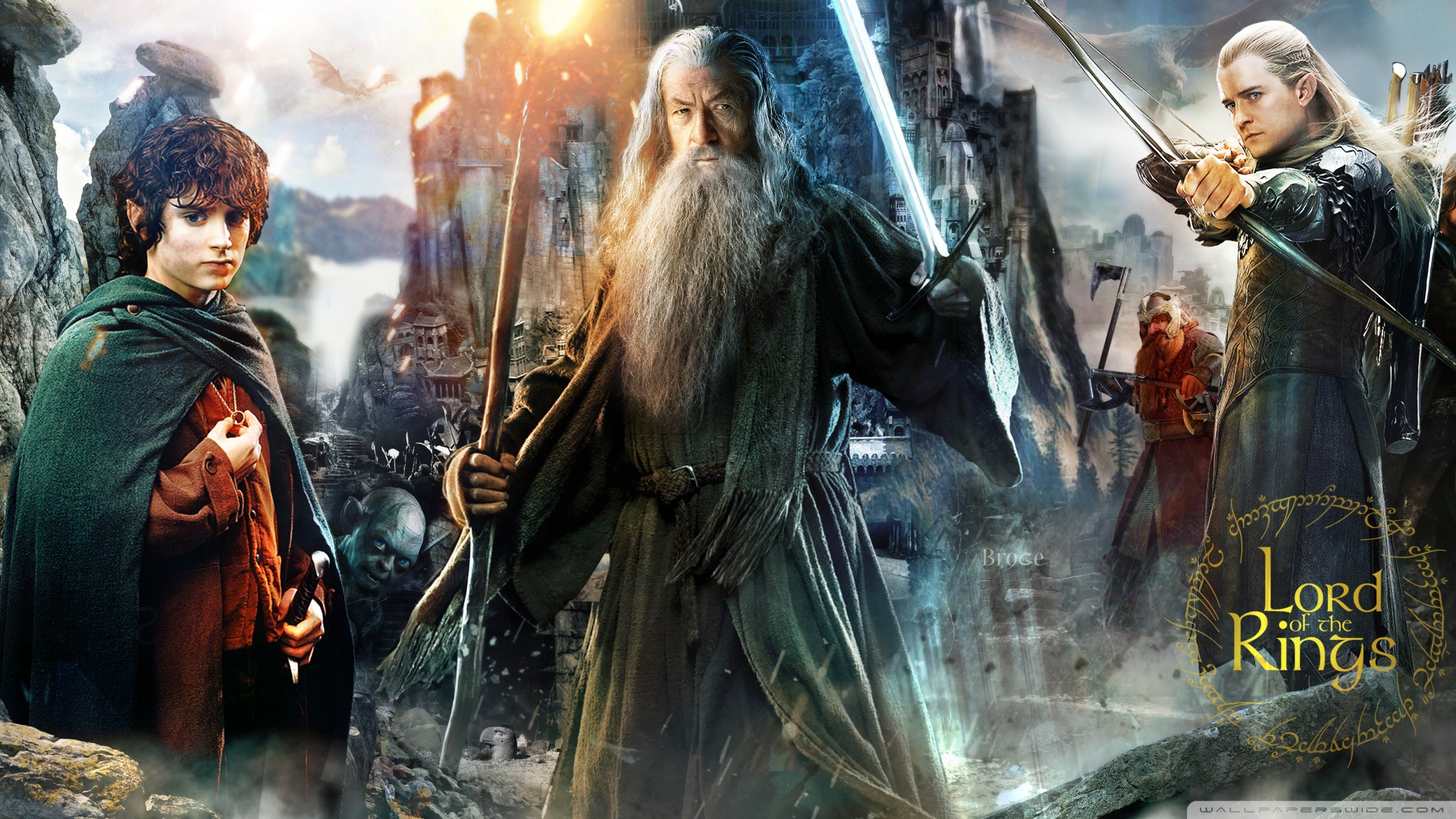 Lord Of The Rings - HD Wallpaper 