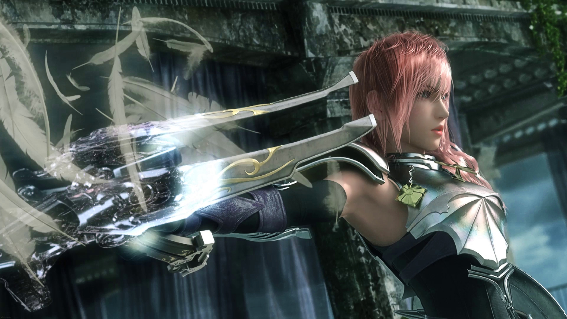 Lightning Final Fantasy Fight - HD Wallpaper 