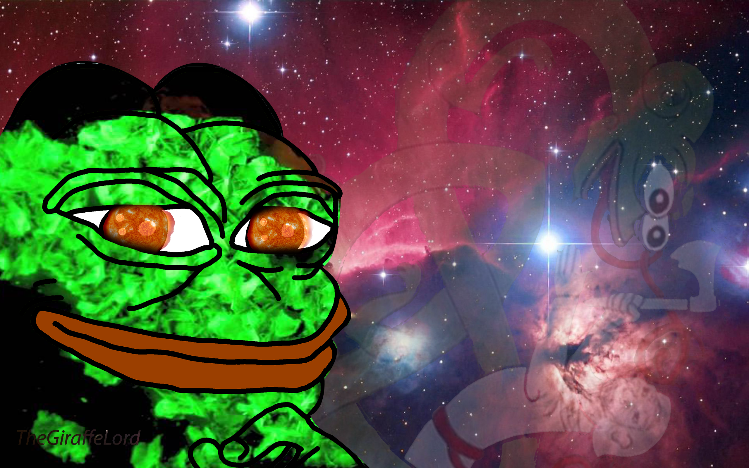 Astatine Pepe The Rarest Pepe Of All Time - Meme Wallpaper 3d Pepe - HD Wallpaper 