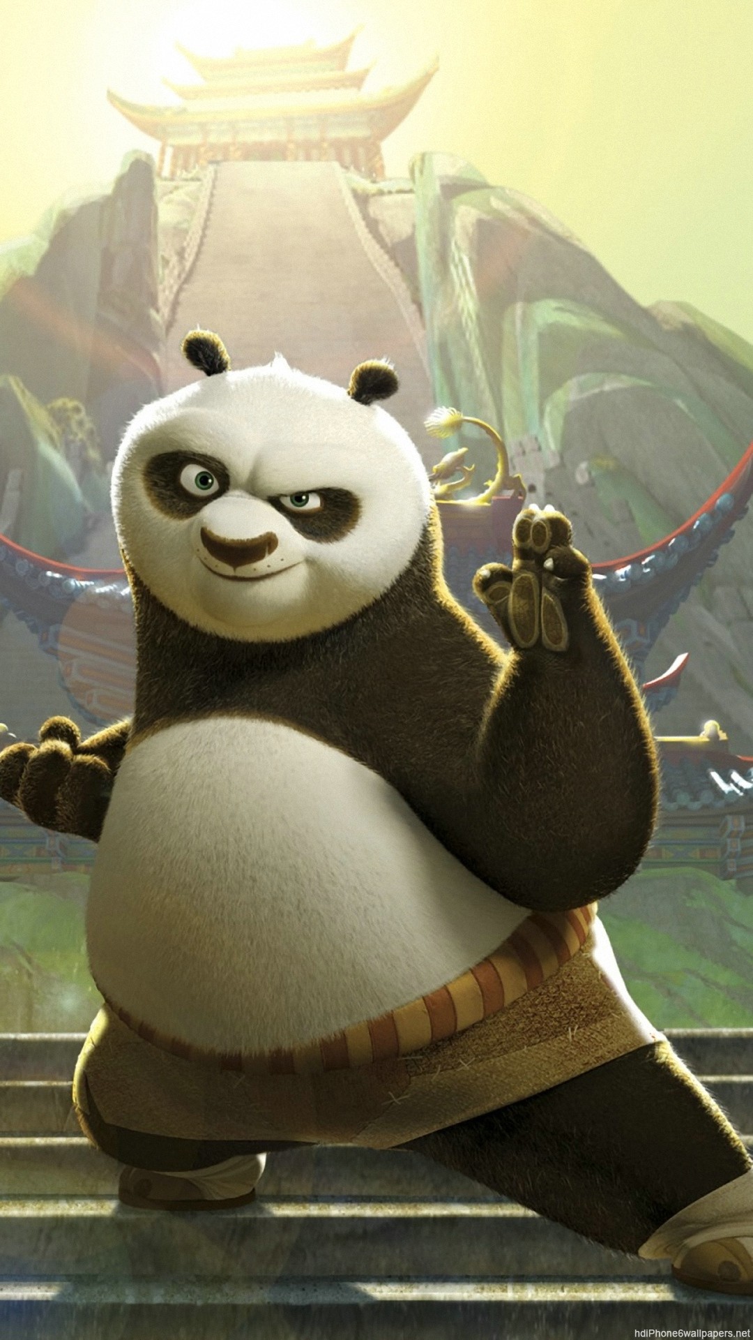 Kung Fu Panda Iphone 6 Wallpapers Hd - Kung Fu Panda Wallpaper For Mobile - HD Wallpaper 