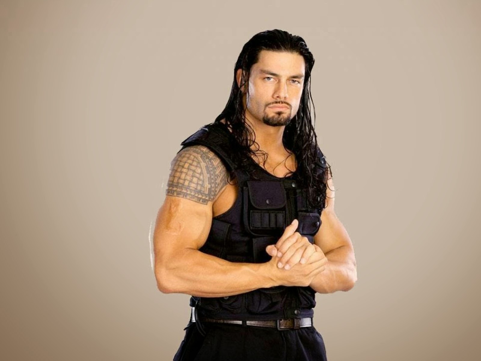 Roman Reigns Hd Wallpapers - Roman Reigns Before Tattoo - HD Wallpaper 