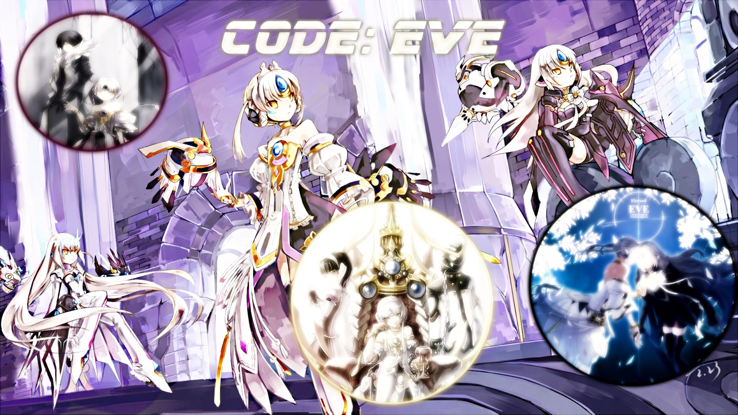 Eve Wallpaper - Elsword 4th Job Classes - HD Wallpaper 