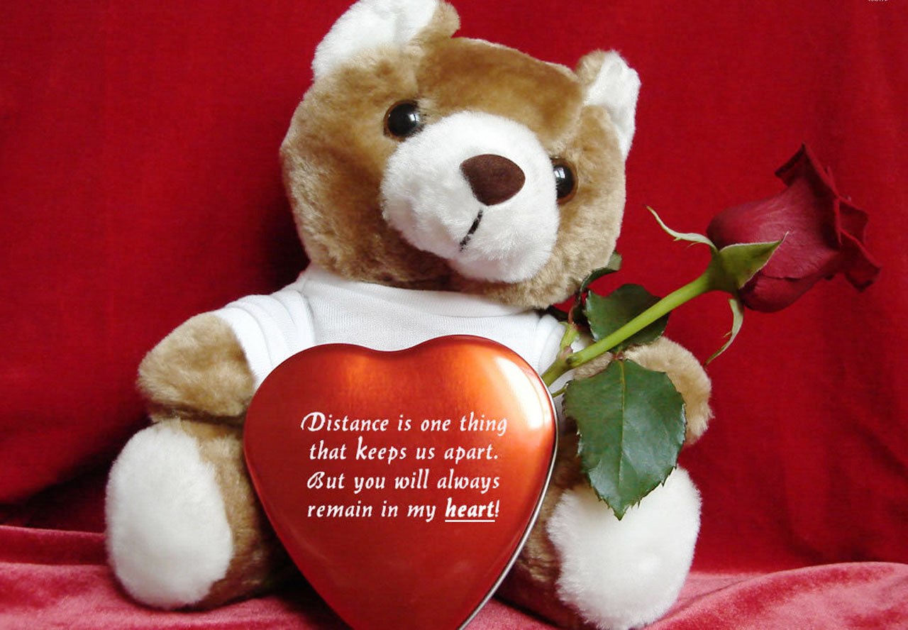 Free Teddy Bear Wallpaper - Sms Teddy Day Shayari - HD Wallpaper 