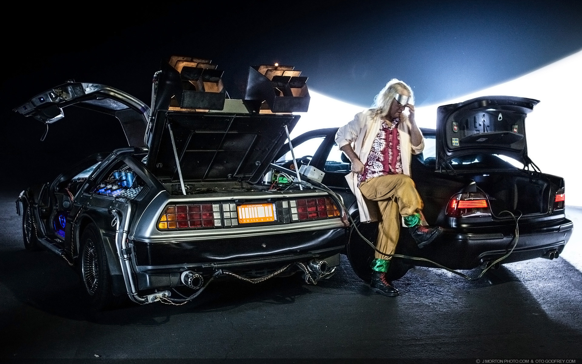 2014 Delorean Time Machine By Team Timecar - Time Machine Wallpaper Delorean - HD Wallpaper 