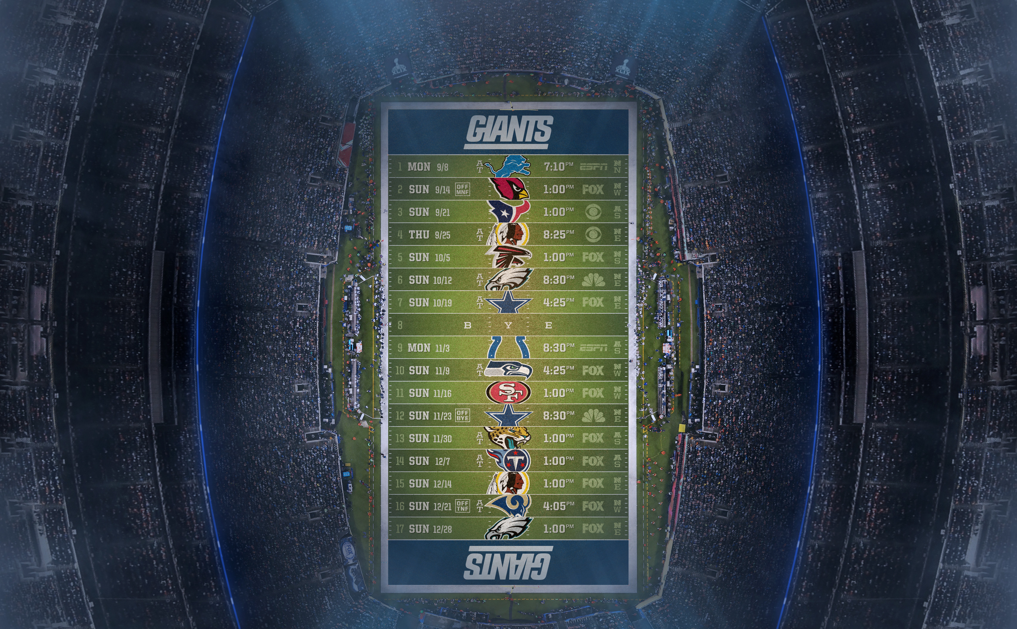 Green Bay Packers 2018 Schedule - HD Wallpaper 