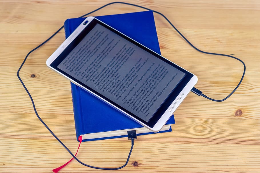 Ebook, Tablet, Touch Screen, Read, Mobile, Education, - Ereaders 2018 - HD Wallpaper 