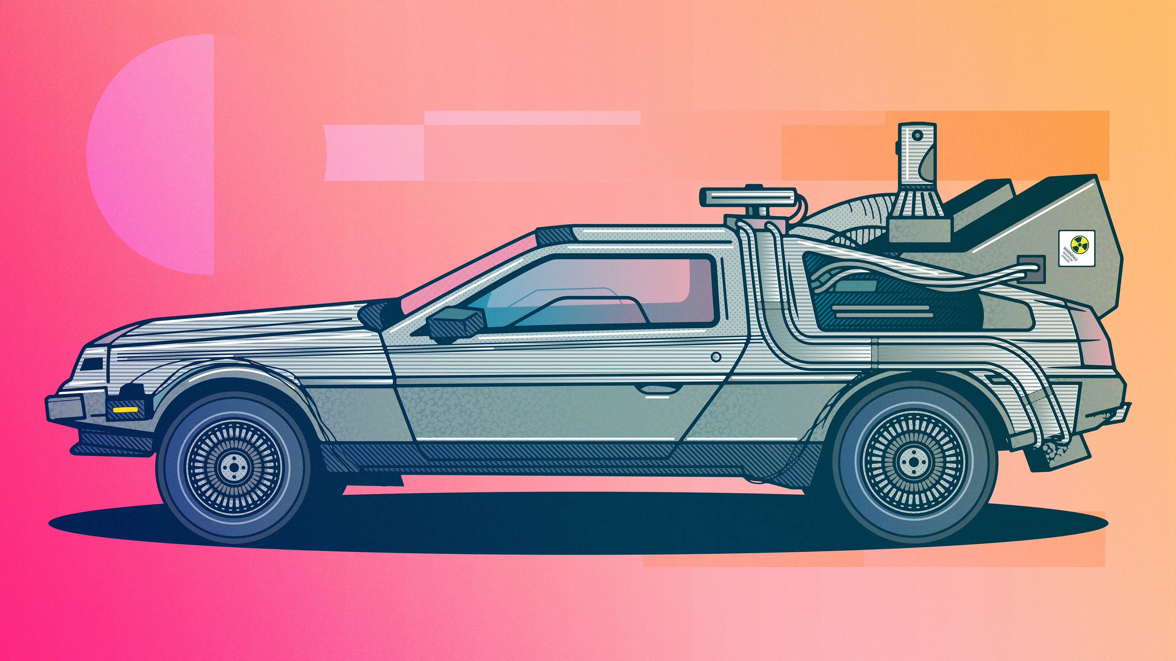 Delorean Dmc Back To The Future - HD Wallpaper 