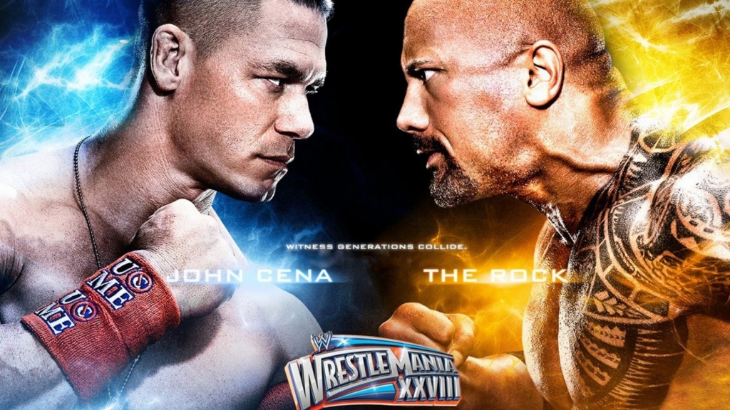 Vs John Cena Wrestlemania 28 - HD Wallpaper 