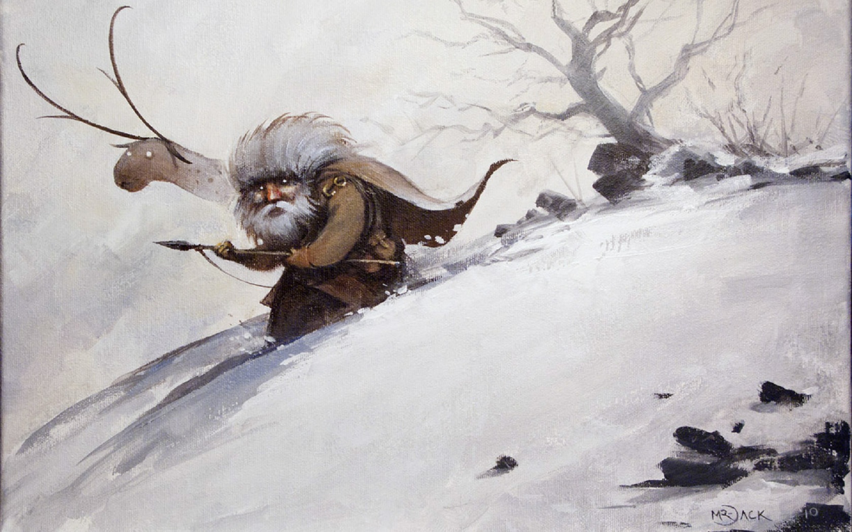 Fantasy Gnome - HD Wallpaper 