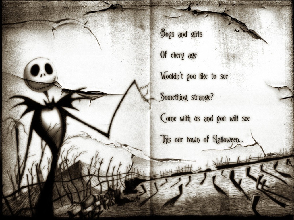 Nightmare Before Christmas Halloween Party Invitations - HD Wallpaper 