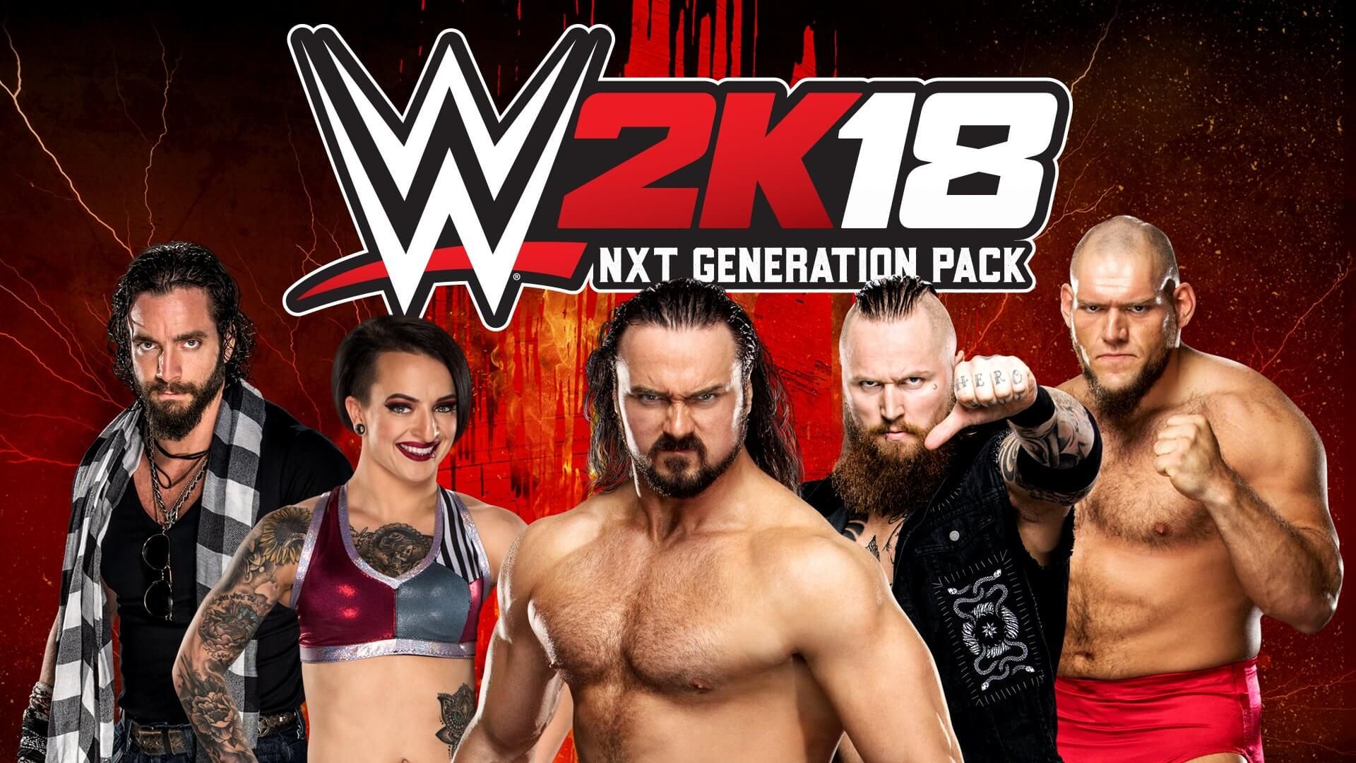 Wwe 2k18 Nxt Generation Pack - HD Wallpaper 