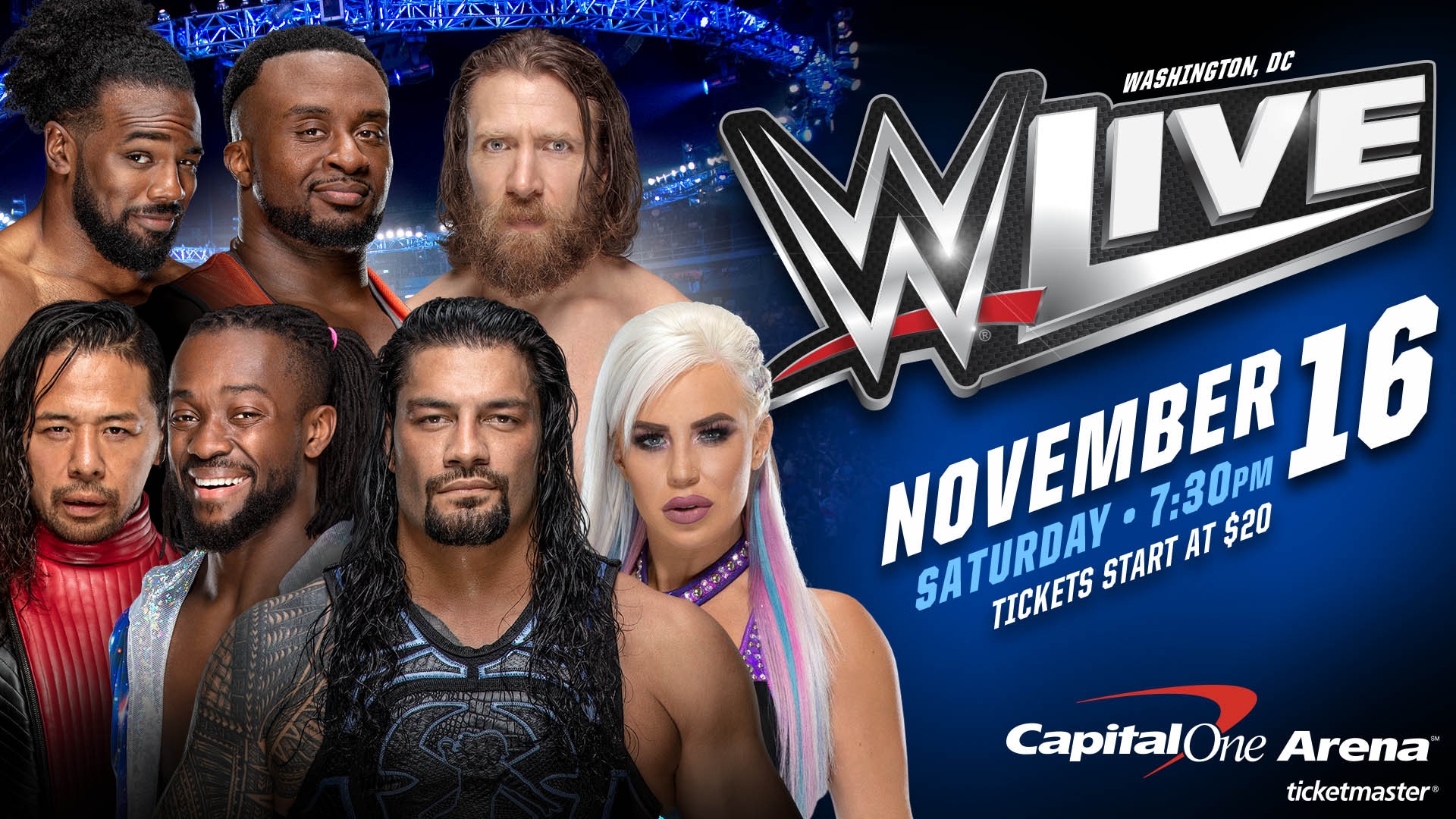 Wwe Prescott Valley - HD Wallpaper 