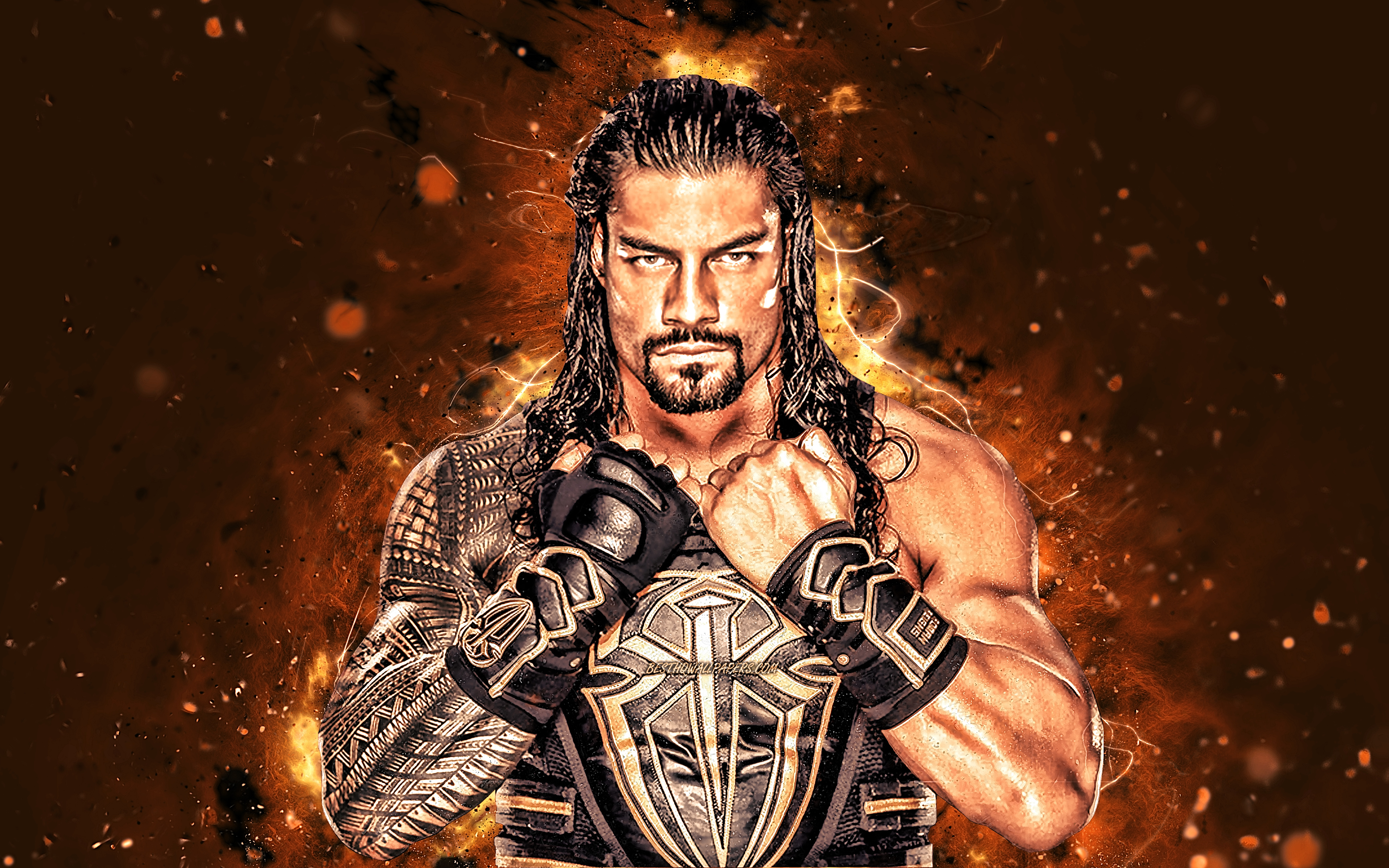 Roman Reigns, 4k, American Wrestlers, Wwe, Wrestling, - Wwe Roman Reigns Photos Download - HD Wallpaper 