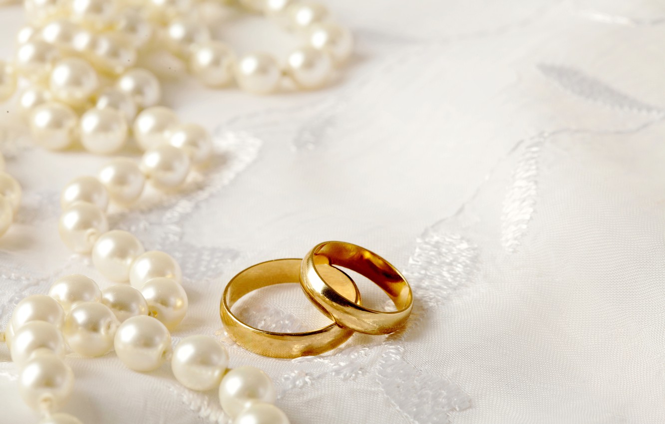 Photo Wallpaper Ring, Pearl, Wedding, Background, Ring, - Fondos De Invitaciones De Boda - HD Wallpaper 