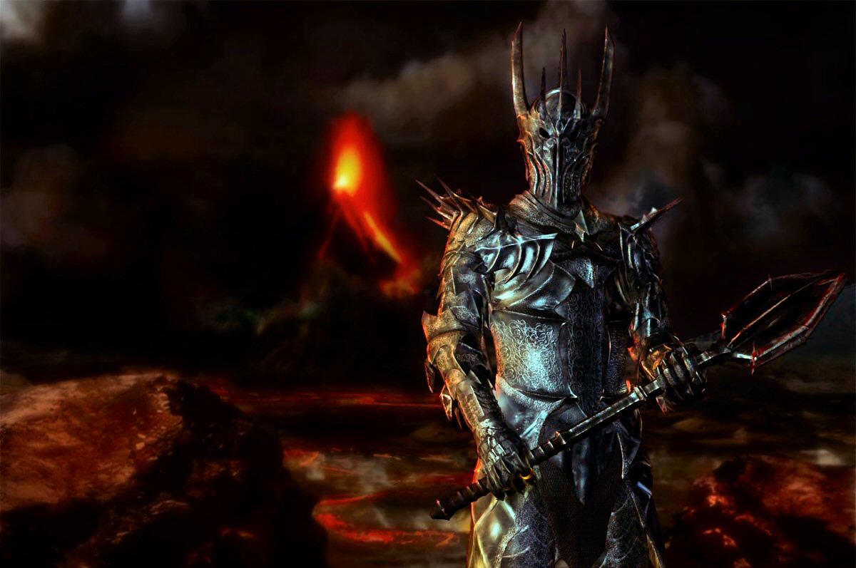 Sauron Lord Of The Rings 1 - HD Wallpaper 