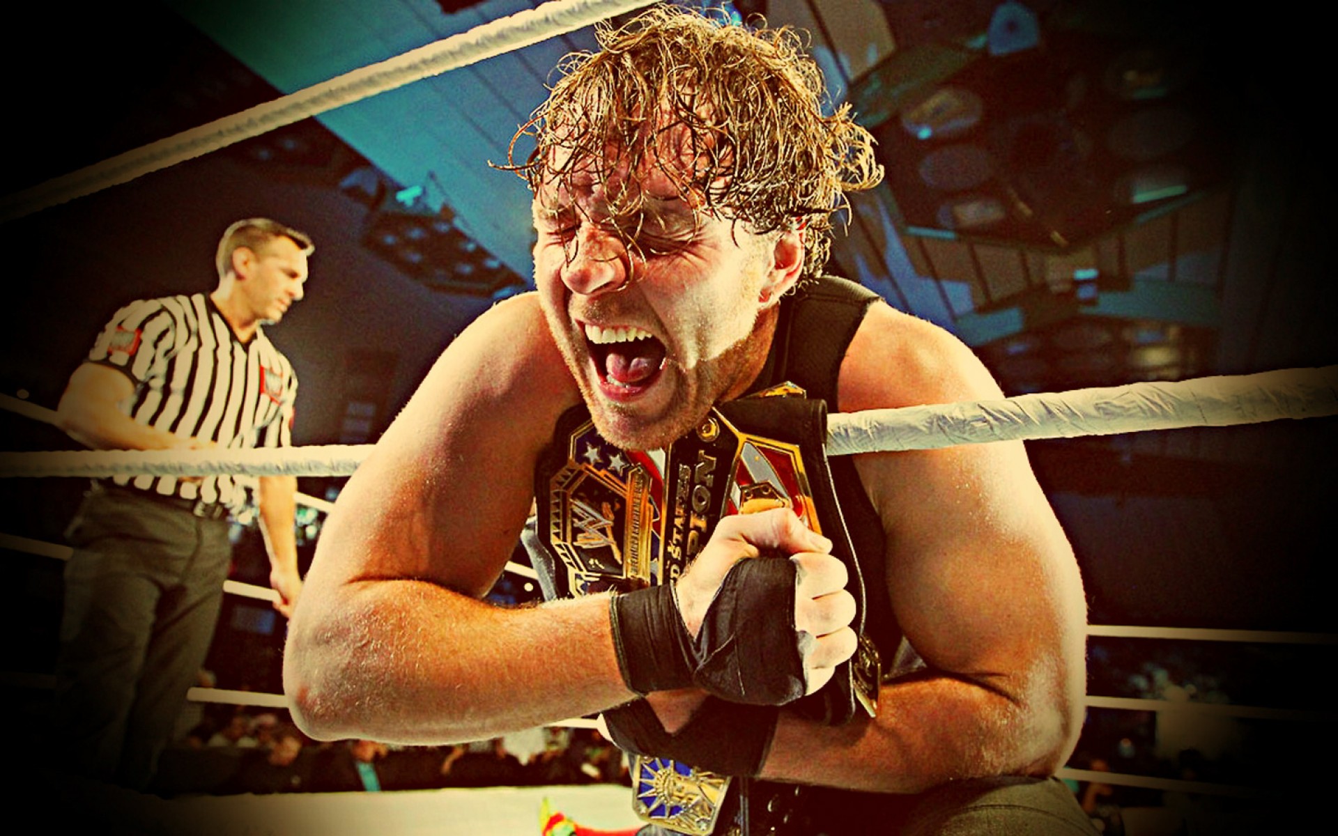 Dean Ambrose Nxt Champion - HD Wallpaper 