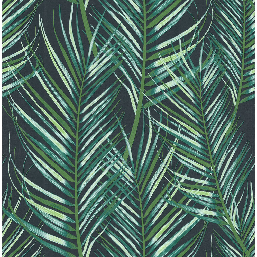 Superfresco Easy Wallpaper Palm Leaves Green - HD Wallpaper 