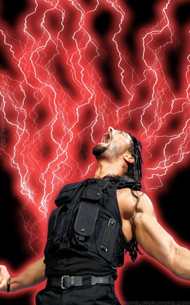 Roman Reigns Wallpaper Download - Roman Reigns Thunder - HD Wallpaper 