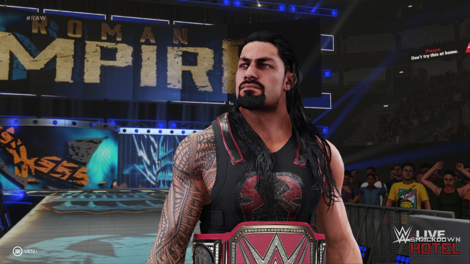 Wwe 2k19 Roman Reigns - HD Wallpaper 