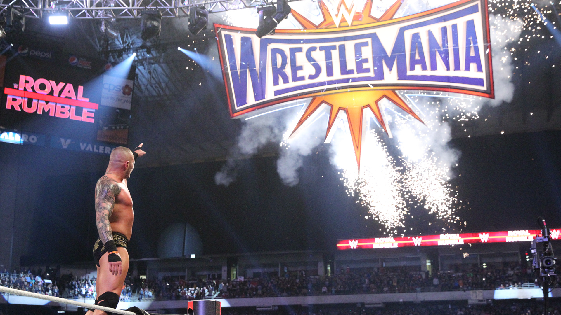 Royal Rumble - Randy Orton Royal Rumble 2017 - HD Wallpaper 