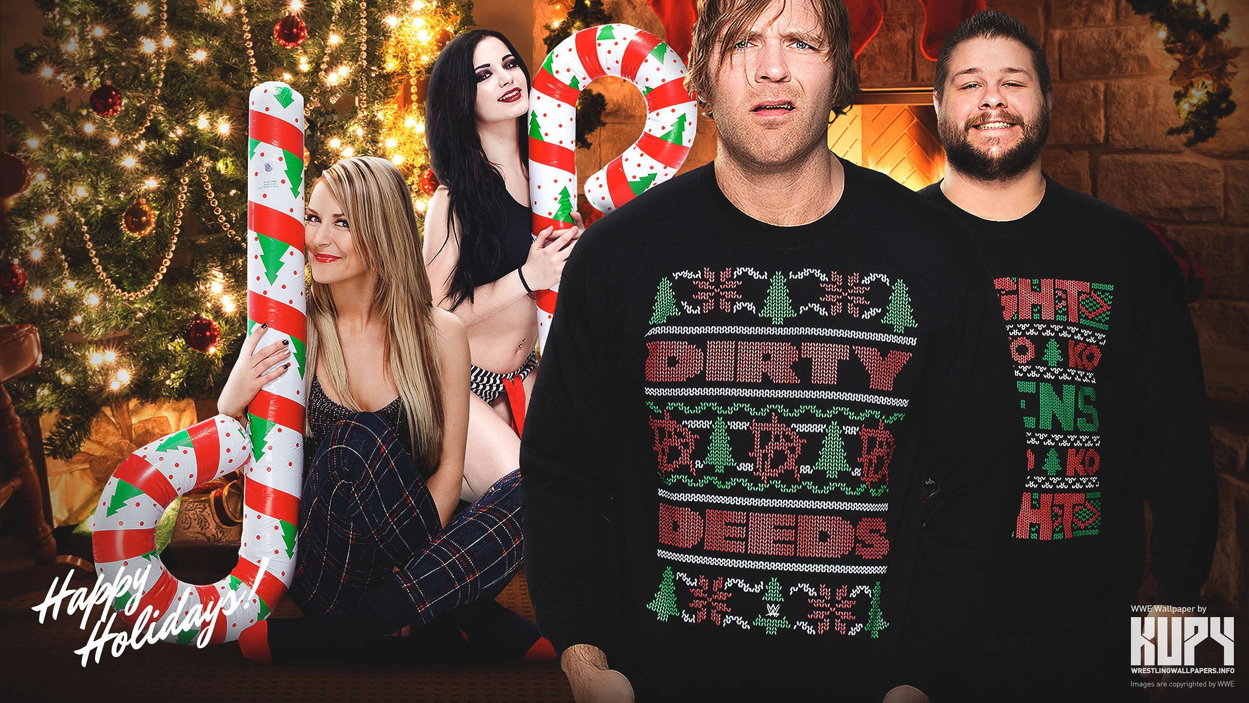 Wwe The Shield Christmas - HD Wallpaper 