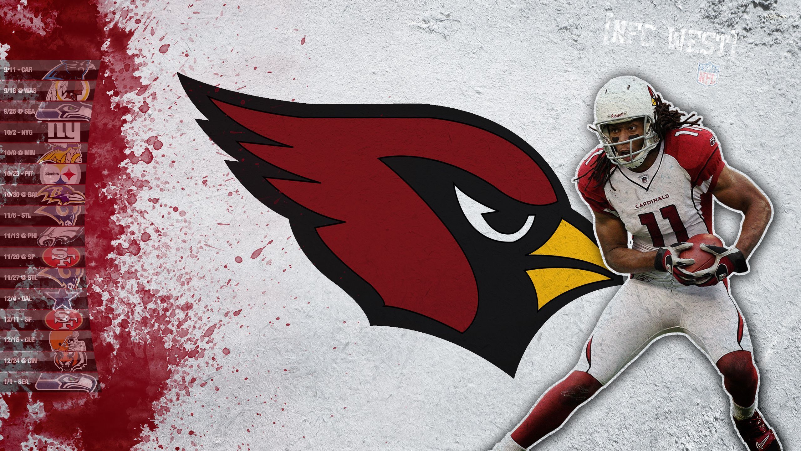 Sport Clup Real Madrid Sports American Football Nfl - Arizona Cardinals Desktop Background - HD Wallpaper 