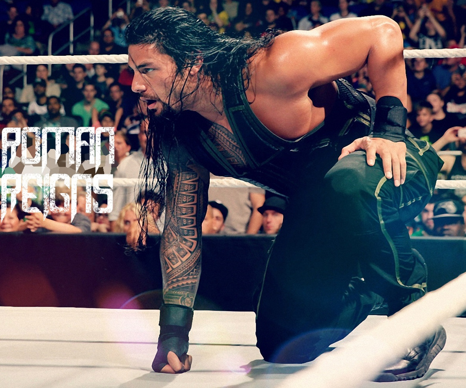 Roman Reigns Wallpaper - Roman Reigns Superman Punch Full Hd - HD Wallpaper 