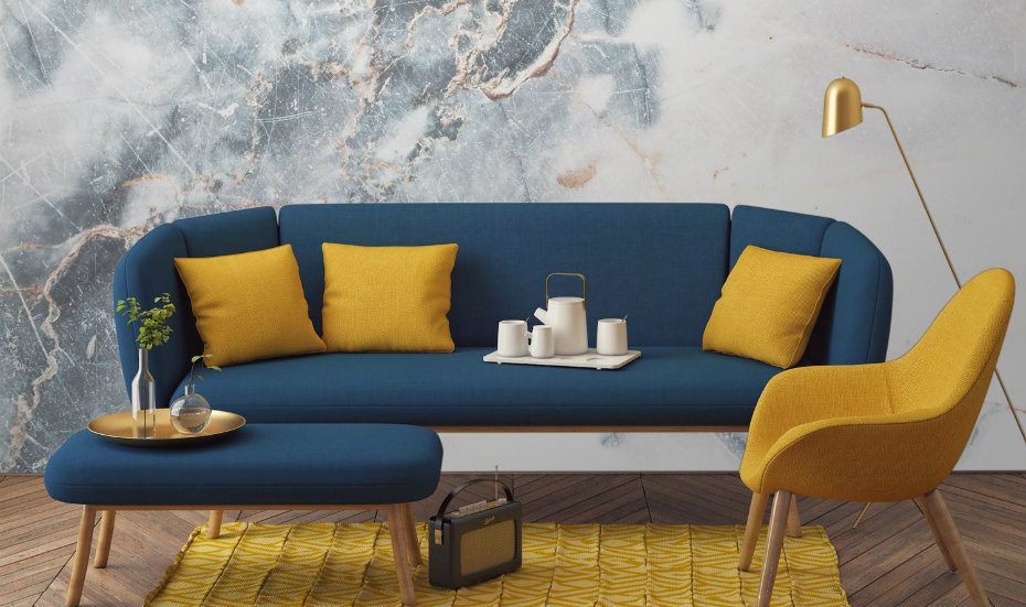 Marble Trend Murals Wallpaper - Minimalist Wallpaper Interior Design - HD Wallpaper 