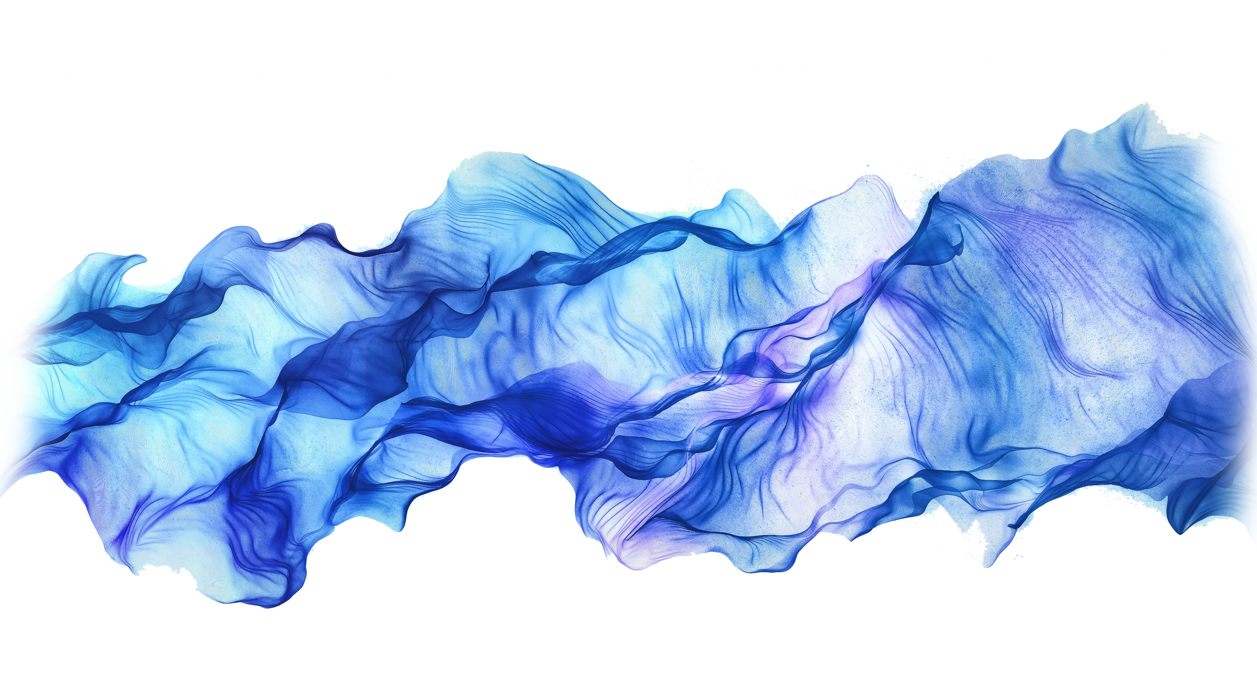 Blue Water-color Wallpaper Element Video 4k Ink Clipart - Transparent Ink In Water - HD Wallpaper 