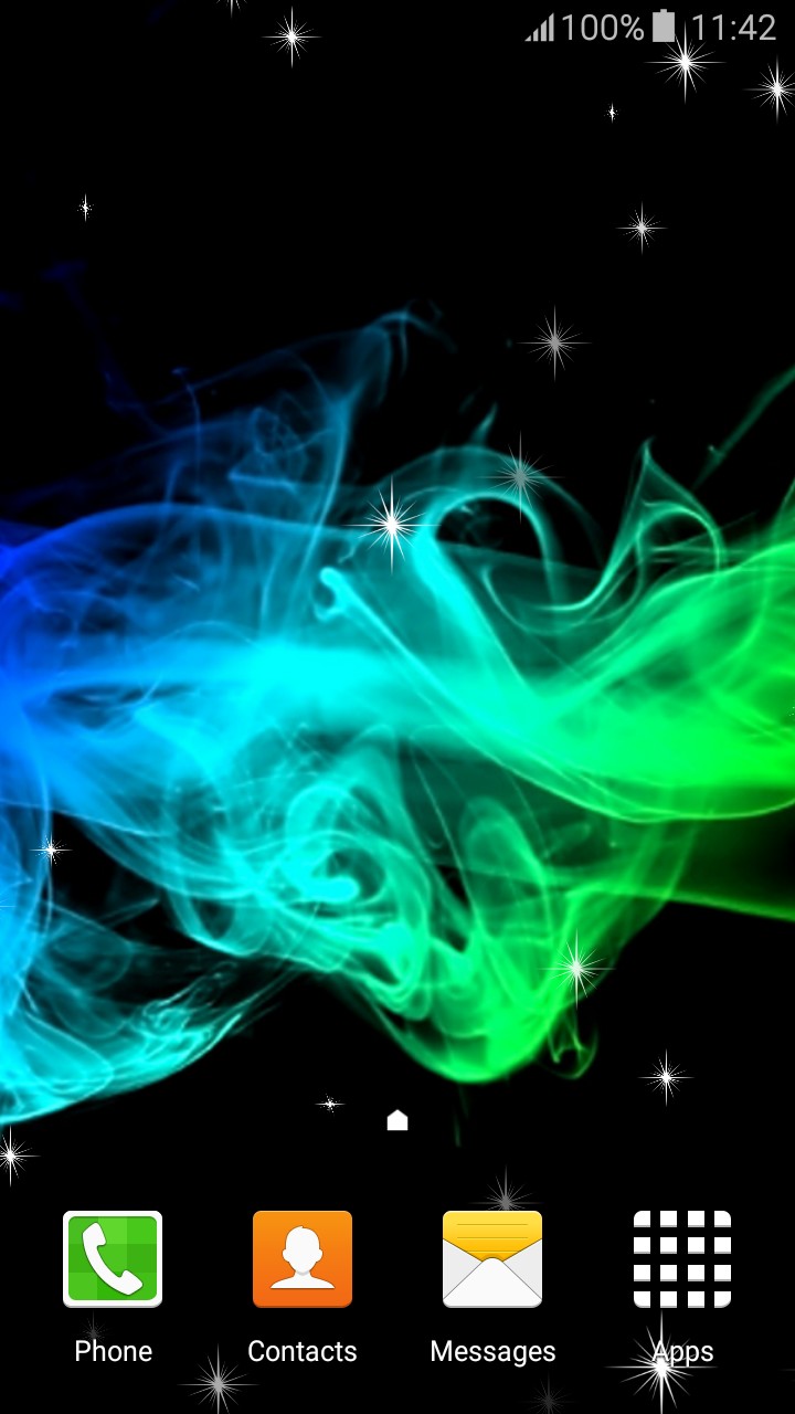 Ink In Water Live Wallpapers - Blue Smoke - HD Wallpaper 