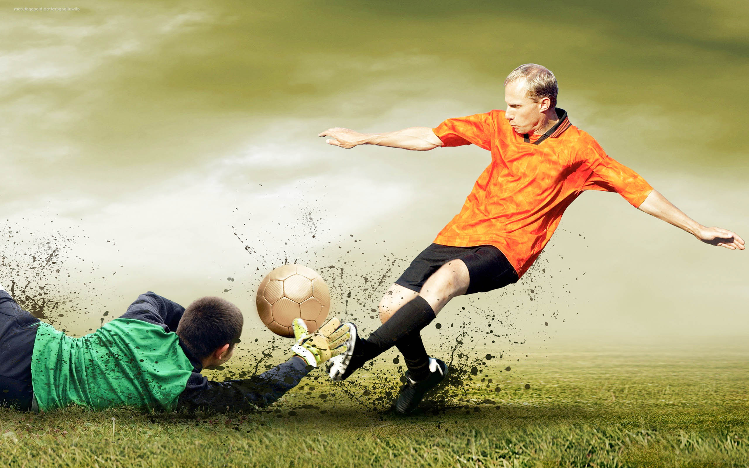 Soccer Football Background Hd - HD Wallpaper 