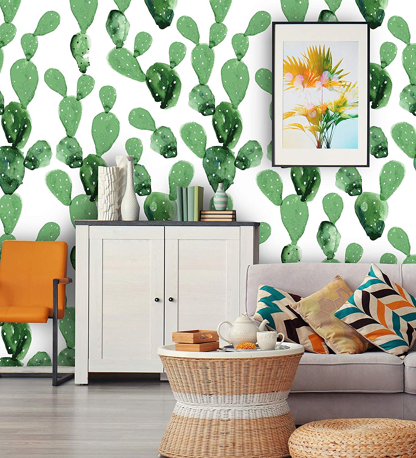 Cactus Wallpaper For Walls - HD Wallpaper 