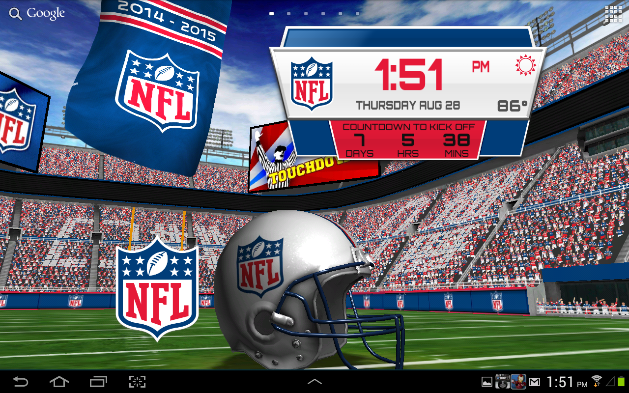 Download Nfl Live Wallpaper In High-quality For Your - Nfl - HD Wallpaper 