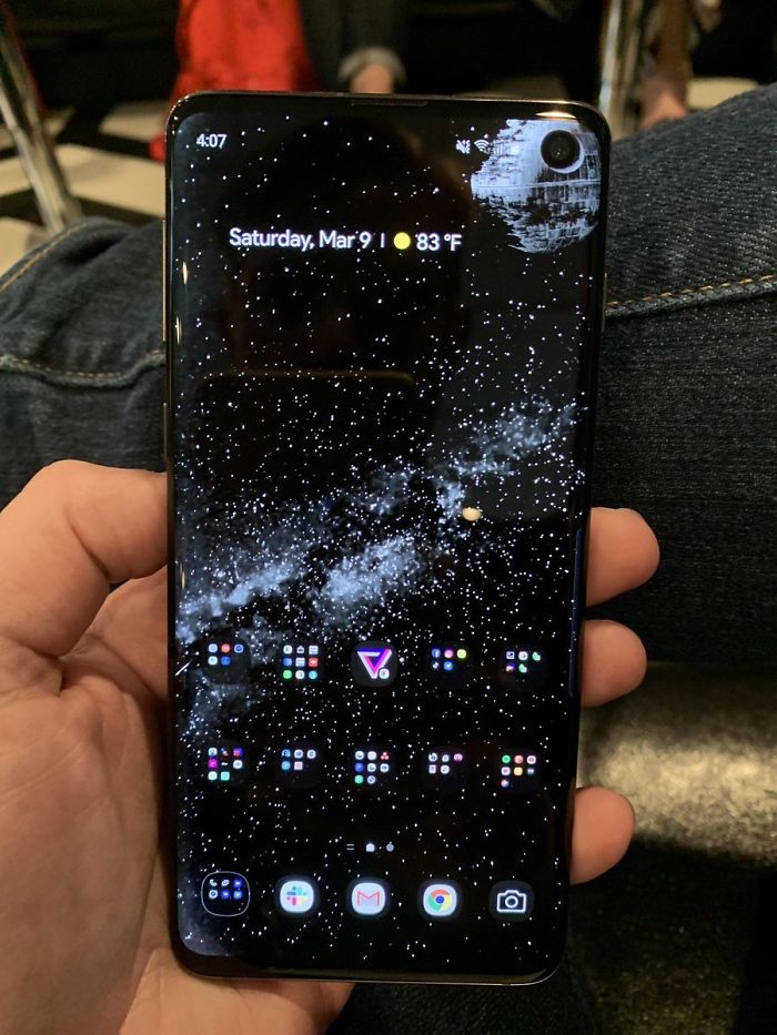 S10e Wallpaper Death Star - HD Wallpaper 