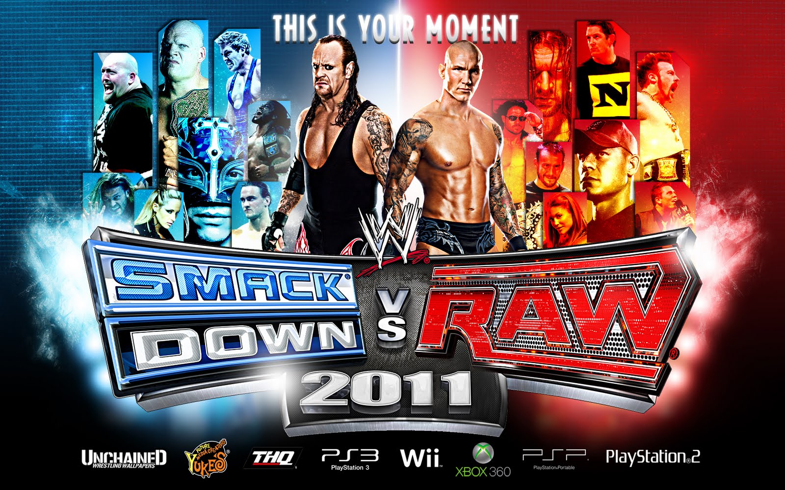 Wwe Ppv 3d Wallpapers Wwe Ppv 3d Wallpapers Wwe Tlc - Wwe Raw Vs Smackdown Game - HD Wallpaper 