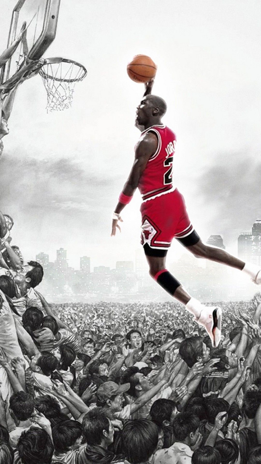 Basketball Background Michael Jordan - HD Wallpaper 
