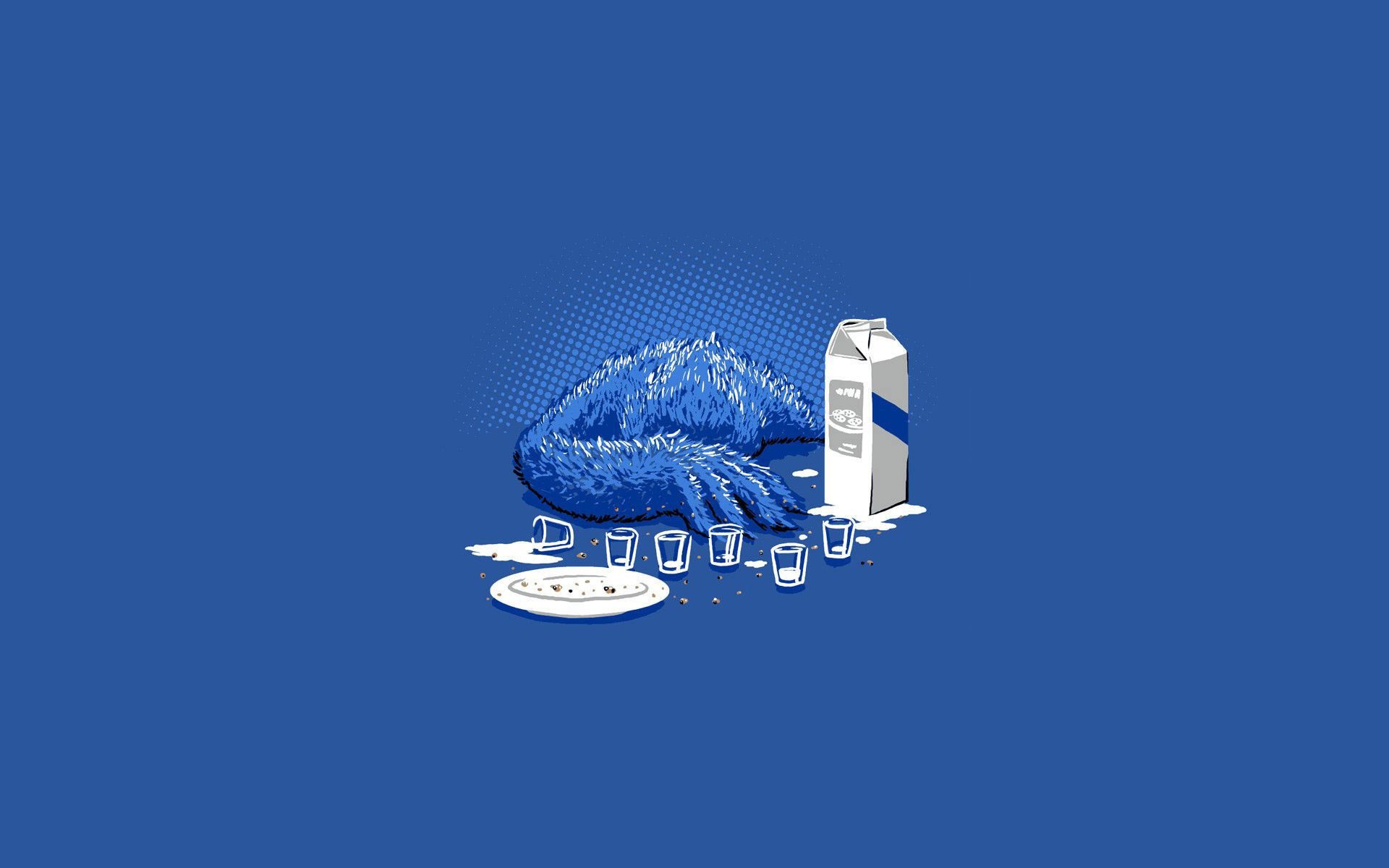 Funny Cookie Monster - Sad Cookie Monster - HD Wallpaper 